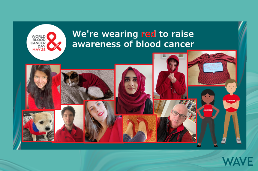 Wear it red for world blood cancer day
